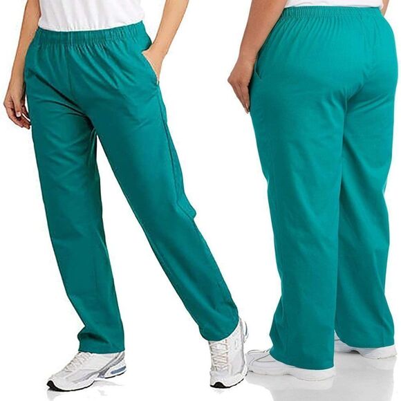 Plus Unisex Scrub Pants with Pockets Women's - Picture 1 of 1